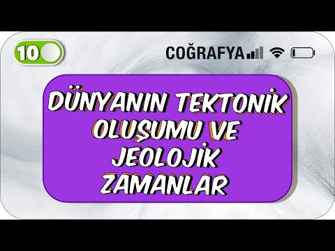 Video: Jeolojik zaman ölçeğindeki dönemler neyi temsil eder?