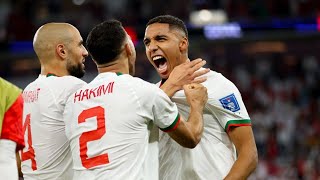 ملخص مباراة المغرب وبلجيكا- اهداف رائعة من أسود الاطلس كأس العالم 2022