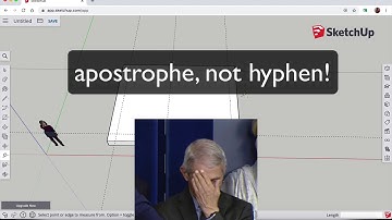 A simple Maze in SketchUp