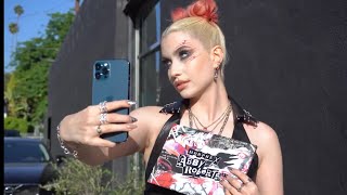 BTS of my morphe campaign shoot
