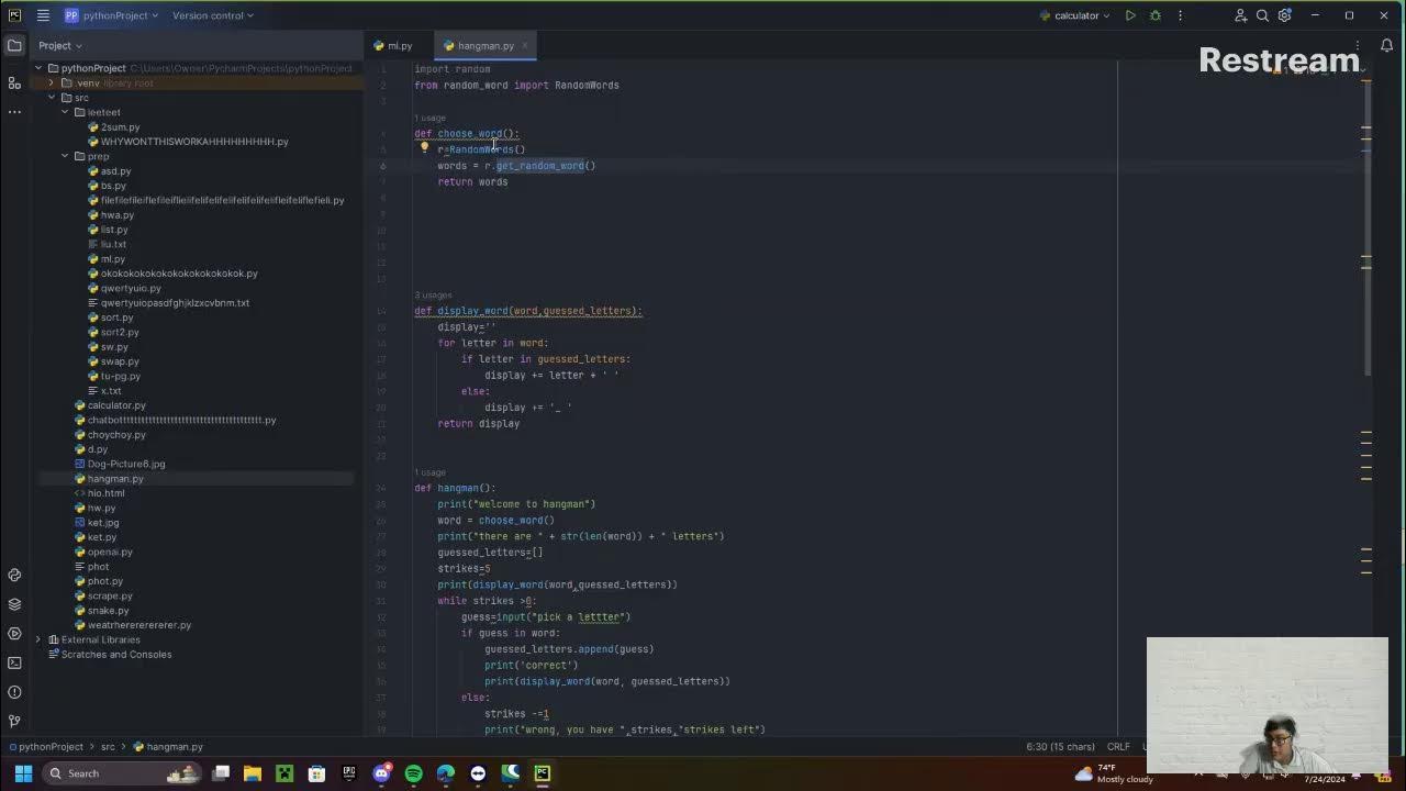 How To Code Hangman In Python YouTube how-to-code-hangman-in-python-youtube
