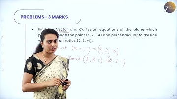 DAY 47 | II PUC | MATHEMATICS | THREE DIMENSIONAL GEOMETRY | L8
