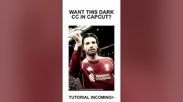 Dark CC Tutorial CapCut