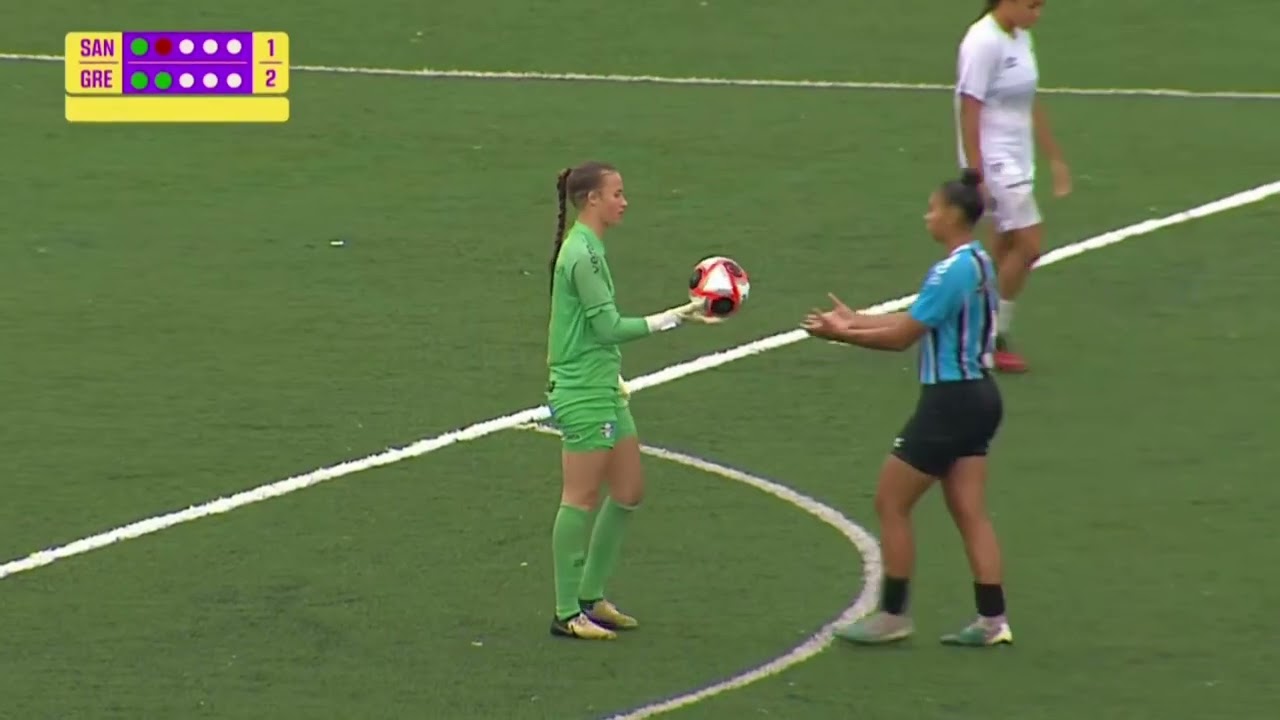 SANTOS x GRÊMIO: PÊNALTIS COMPLETO | COPINHA FEMININA