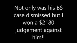 Neighbor from Hell - Dennis lost in Court!