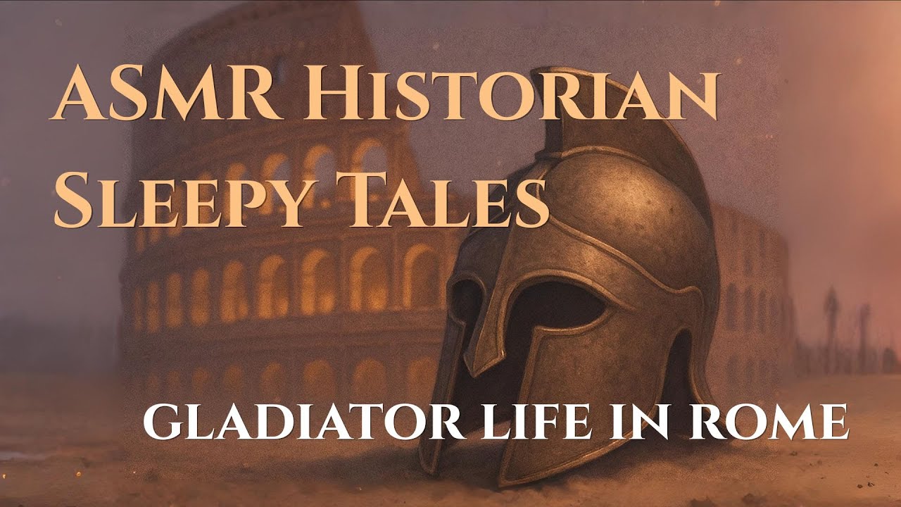 ASMR Historian Sleepy Tales: Gladiator Life in Ancient Rome – ASMR Boring History for Sleep