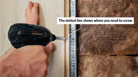 9 Clicwall Fasten to metal stud