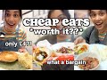 trying cheap eats in london *is it worth it??*