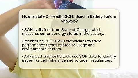 How Is State Of Health (SOH) Used In Battery Failure Analysis? - Talking Tech Trends