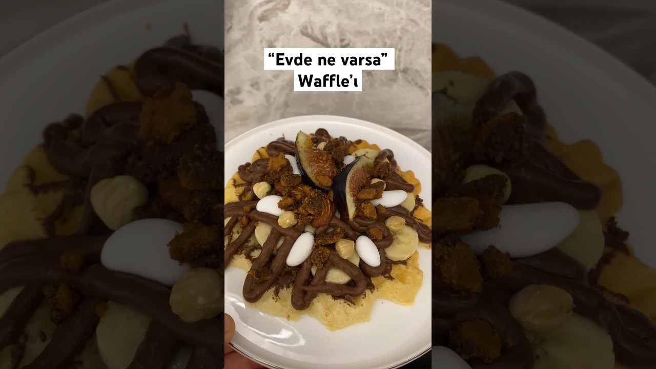Waffle #keşfet #keşfetbeniöneçıkar #tarif #yemek #short #shorts #waffle #yemektarifleri #food
