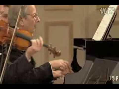 Mozart Piano Quartet KV 493: 3rd mov. Allegretto, Previn, Kchl..