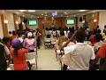 انت سيد الكون ترنيمة سودانية المرنم الاخ صموئيل لطيف موتمر كنوز 2018 