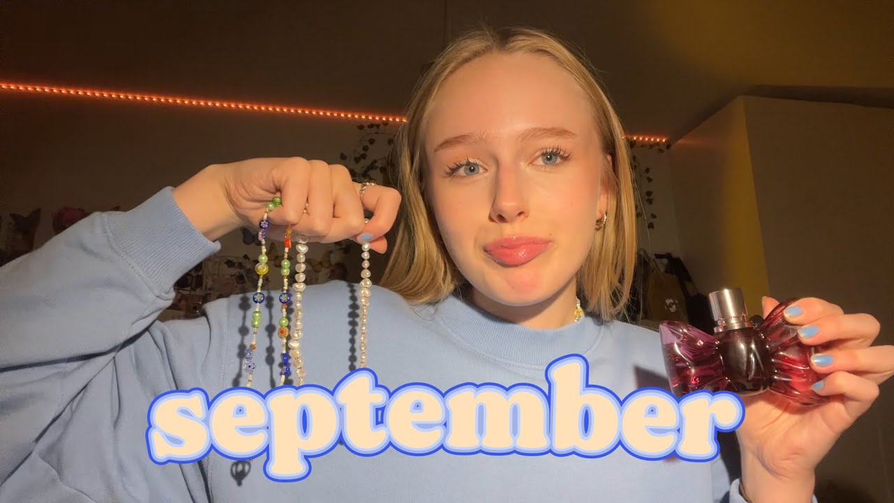 ASMR september favorites 🪐 | show and tell, tapping