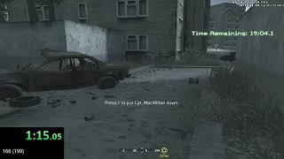 One Shot, One Kill(cod4 speedrun mod) - 2:44.34