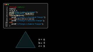 Check the Type of Triangle (Using If-Else Ladder) - LABxRIT