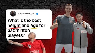 Ideal Height and Age for Elite Badminton Players? | Data Analysis of Top 25 Men’s Singles (BWF)