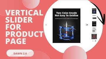 Vertical Slider for Dawn Theme - Updated, No app needed