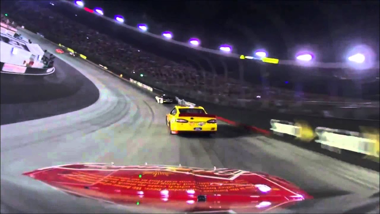 nascar monster energy 2015 Irwin Tools Night Race at Bristol Sprint Cup FINISH- Joey Logano WINS