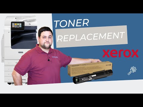 How to replace the toner on your Xerox machine: Xerox® VersaLink C7020/C7025/C7030