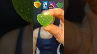 love jelly emoji eating asmr #youtubeshorts #shortsfeed #shorts #asmr #emojichallenge