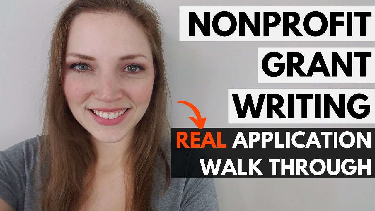 Grant Writing for Nonprofits: REAL Application Walk-Through (Dreyfus Foundation)