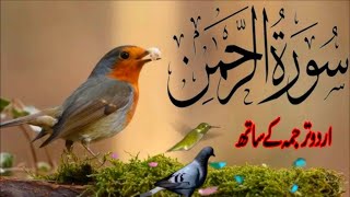 SURAH RAHMAN TARJUMA K SATH | BY QARI Al SHAIKH MUHAMMAD | EP 0089 | QURAN TILAWAT BEAUTIFUL VOICE