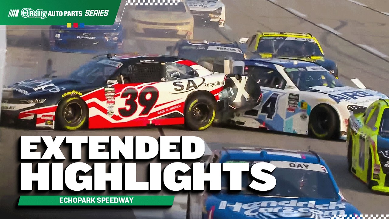 NASCAR O'Reilly Auto Parts Series Highlights | 2026 EchoPark Speedway at Atlanta