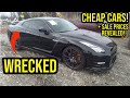 Auction Car Shopping on a Budget Copart Walkaround Ft. Nissan GTR, STI, Corvette, F90 M5, E63 AMG