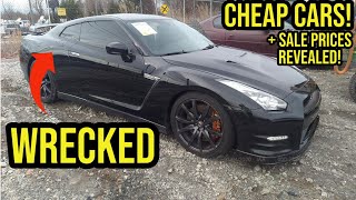 Auction Car Shopping on a Budget Copart Walkaround Ft. Nissan GTR, STI, Corvette, F90 M5, E63 AMG by JohnStax 33,013 views 3 years ago 34 minutes