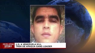 Trump says US military strike killed leader of Tren de Aragua gang with help from Venezuela