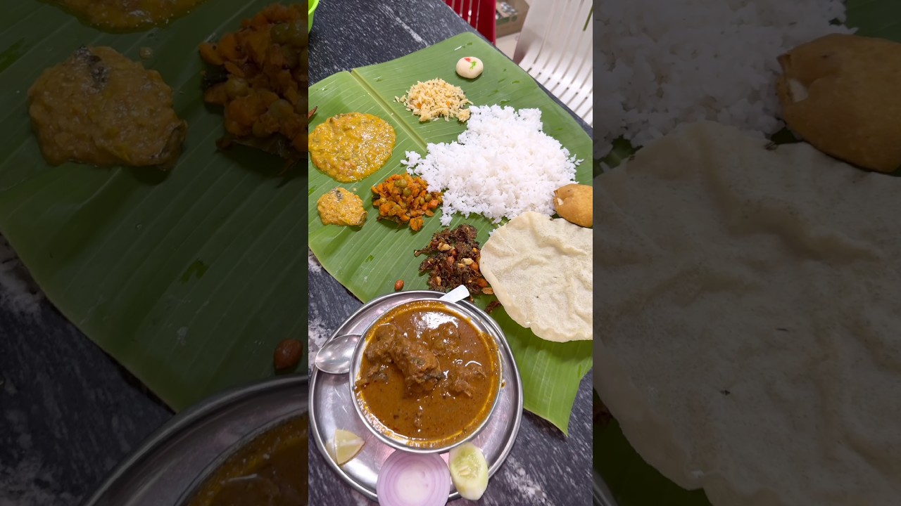 Most Crowded Busy and Popular Andhra Mess in Bangalore Bellandur | Eating Natukodi Pulusu 