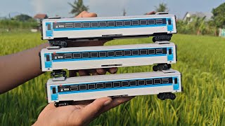Mulung mainan kereta api Indonesia, dapat gerbong kereta baru lohhhh 😁😁😁