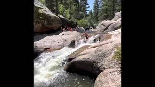Natural Waterslides San Isabel Colorado