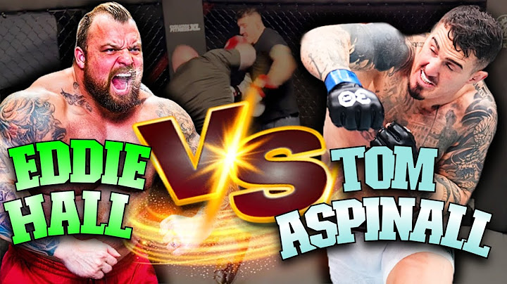 I FOUGHT TOM ASPINALL AND WON FT. EDDIE HALL