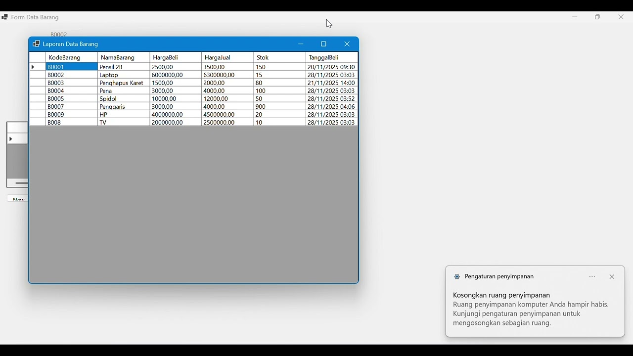 Modul 12-16 | Pemrograman Dekstop