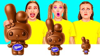 Big, Medium and Small Plate Challenge | Crazy Ideas To Cook