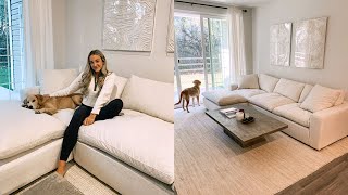 VLOG: new couch delivery + apartment updates! screenshot 1