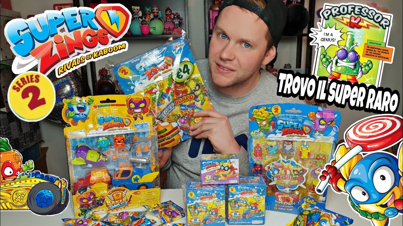APRO I NUOVI SUPER ZINGS serie 2 e TROVO il PROFESSOR K introvabile