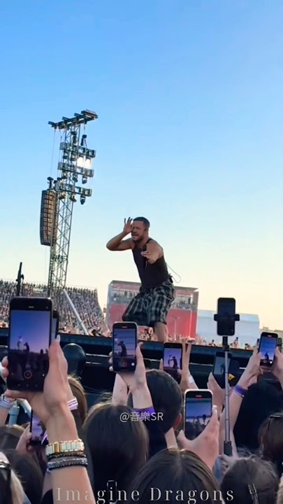 Imagine Dragons - Thunder ( Praha 2025 ) #live #love #short