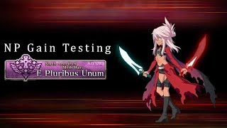 Casual Play Chloe Solo Np Gain Testing Fategrand Order Na