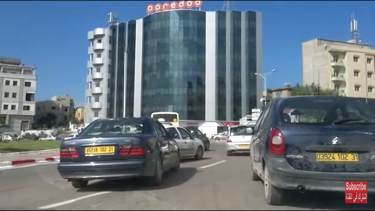 Driving in oran Algérie 2015 03 10 وهران الجزائر