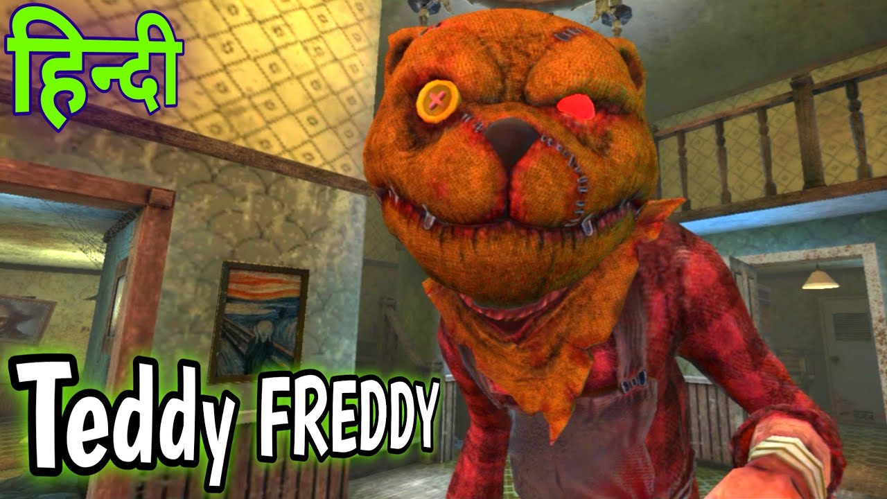 Teddy Freddy Horror Game | Teddy Freddy Full Gameplay | Teddy Freddy Door Escape | Hindi Gameplay