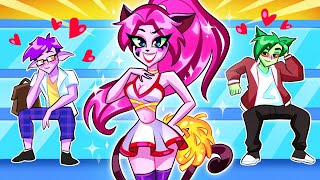 I Am Popular Cheerleader In My School || Anime Story by Teen-Z Clip