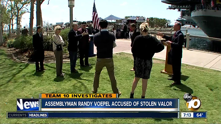 Assemblyman Randy Voepel accused of stolen valor