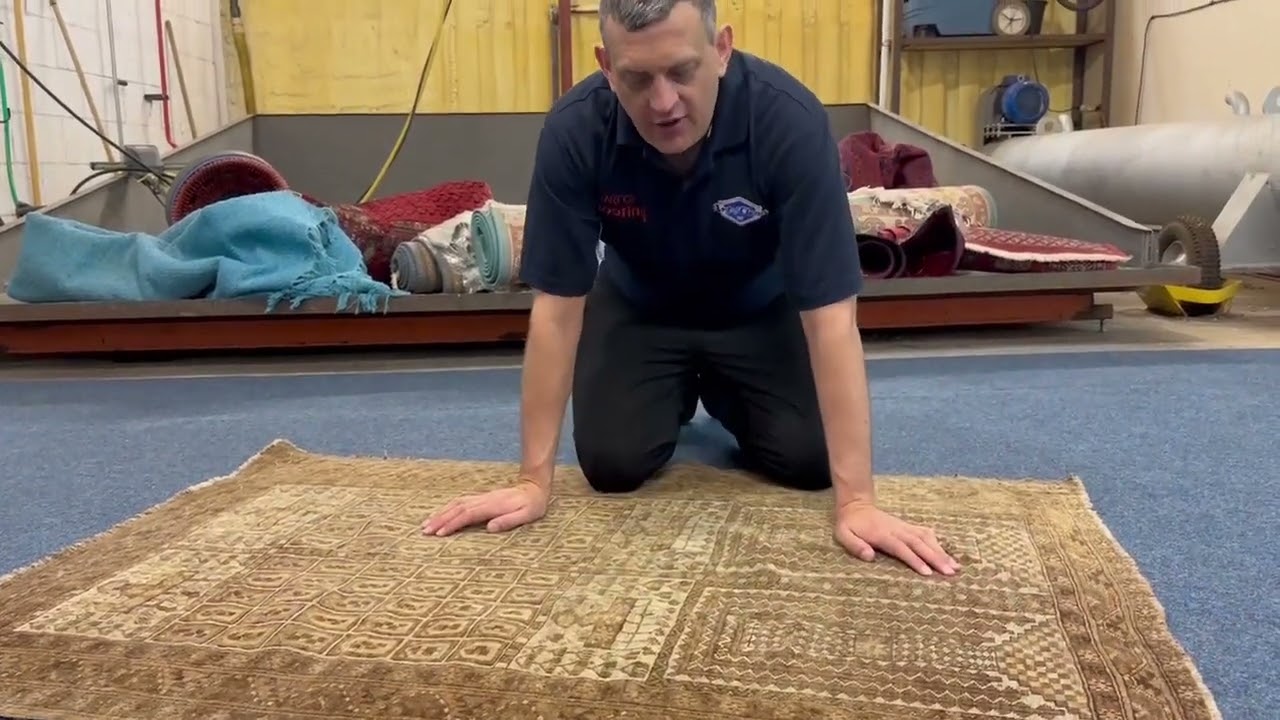 Why your rug looks brighter on one side and duller on the other