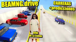 CREANDO EXTRAÑAS IMÁGENES CON CARRERAS DE COCHES - BEAMNG.DRIVE