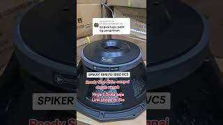 SPEAKER KOMPONEN PD1880 VC5inch 18in original subwoofer lapangan rekomendasi