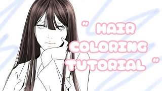 Hair Coloring Tutorial in Ibispaintx screenshot 5