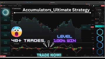 $50_Cents Every 2-Seconds Using Deriv Accumulators.