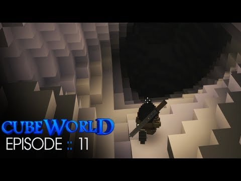 gaming logo Cube World :: Episode 11 :: Epic Cave!